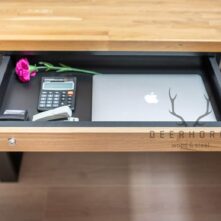 flat desk drawer