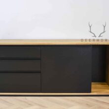cabinet with loft drawers
