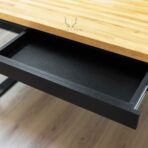 drawer with black front