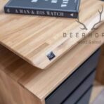 solid wood desk