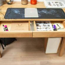 desk with drawers
