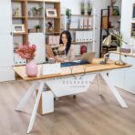 women's desk with cover