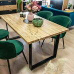 table with wooden top