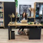 oak desk