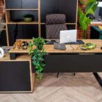 loft desk oak