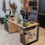 desk with thin top