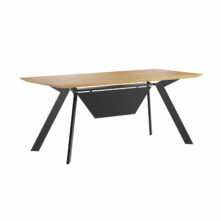 modern desk with cover