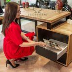 desk with drawers