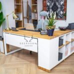 desk made of ecological raw materials