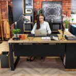 left corner desk