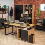industrial office desk