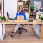 white desk for woman