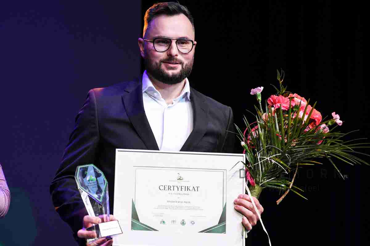 Rafał Pikul Receives the Biłgoraj Entrepreneurship Sieves Certificate