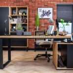 solid wood desk