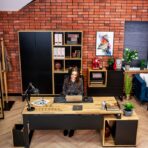 desk 180 cm with drawer