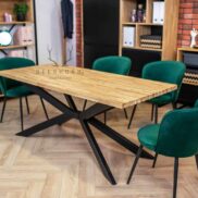 black spider table