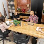 conference table with chairs