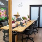 table with wooden top