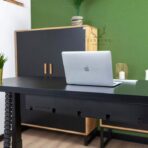 under-desk cable organizer