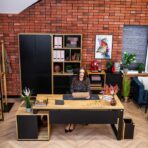 long desk for office