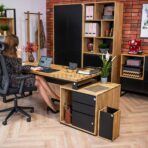 office desk and other office furniture