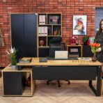 black office furniture