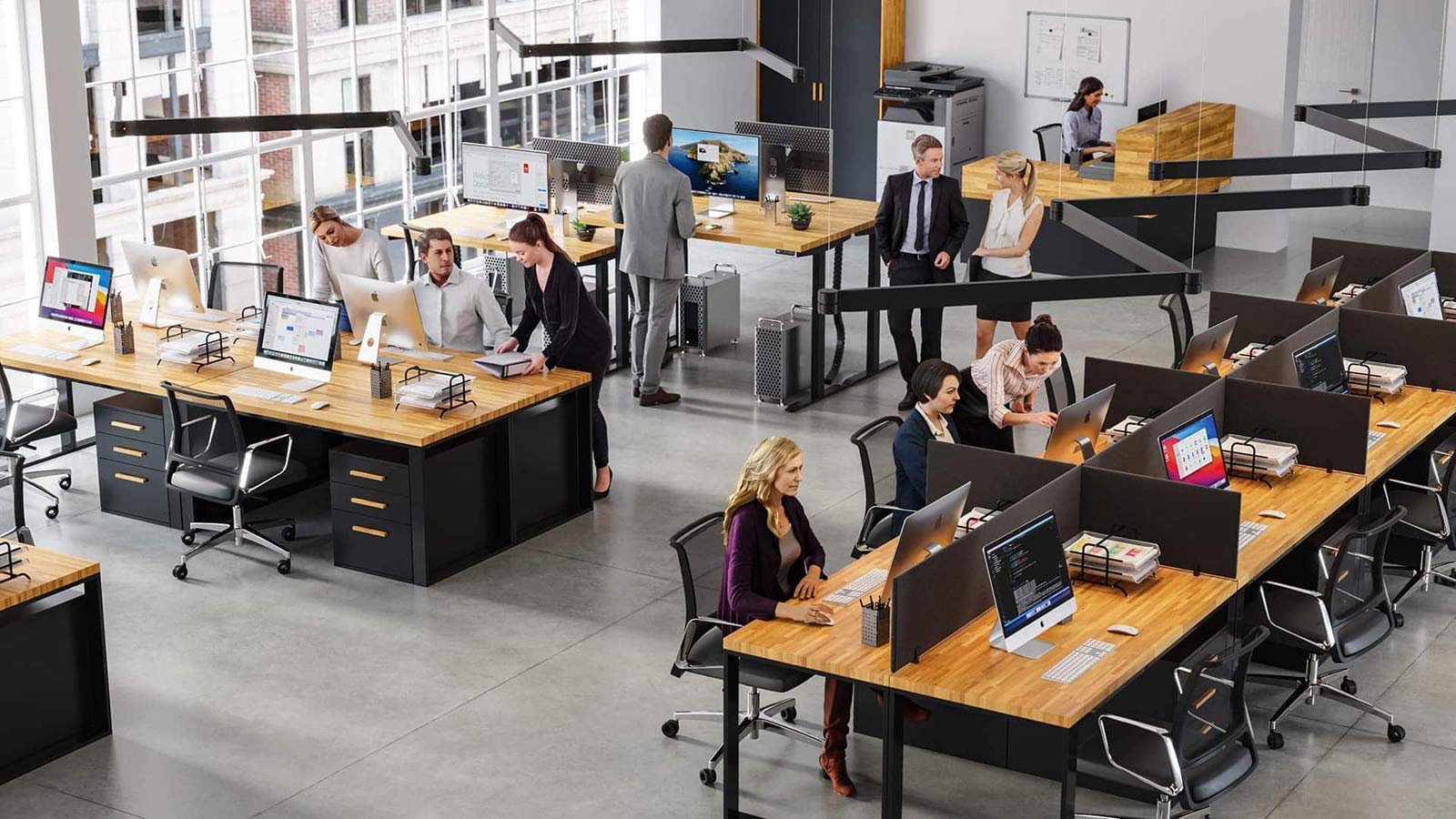 A container under the desk | Deerhorn Furnitures