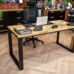 long desk black