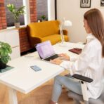 computer work desk