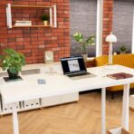 scandinavian style desk