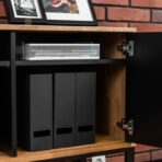 chest of drawers with shelves for documents