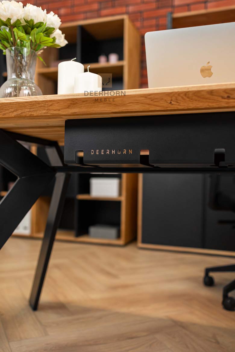 desk-with-organizer-cab desk with a thoughtful system for cables