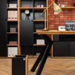 sturdy desk made of durable raw materials