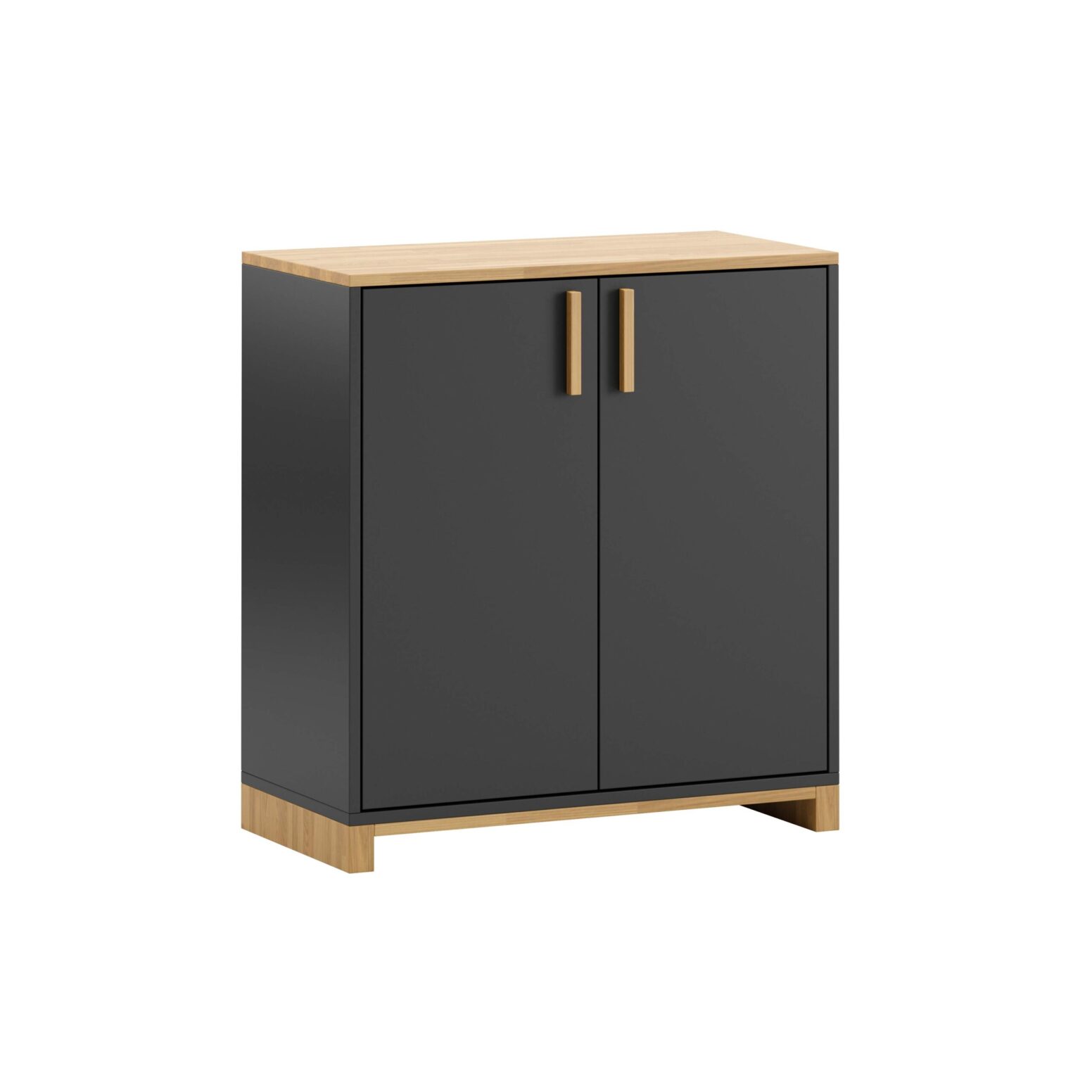 2d black office chest of drawers