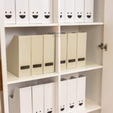 white file cabinet for documents