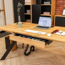 solid wood desk