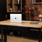 desk with lift-up top
