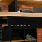 cable grille for electric desk