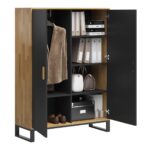Closet for the office for clothes and binders. Width 118cm