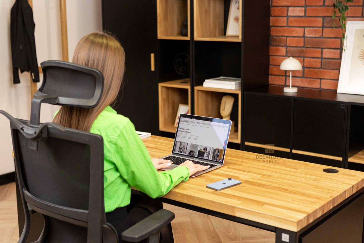 modern office desk