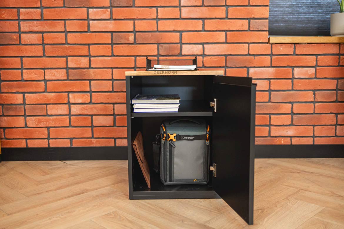 A container under the desk | Deerhorn Furnitures