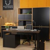 160 office desk with pedestal