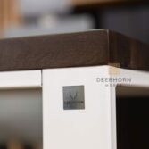 desk top to size with white legs