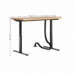 małe biurko regulowane dla ucznia