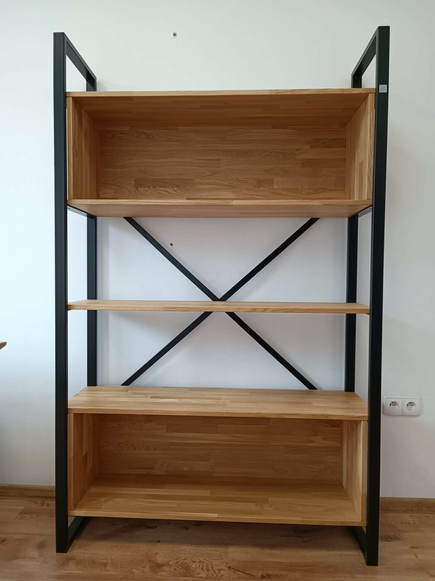 wooden bookcase