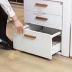 cabinet with drawers white