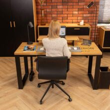 furniture for remote work, front view