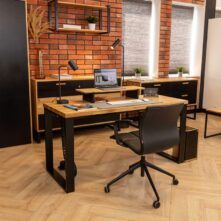 Instagram-like furniture, side view