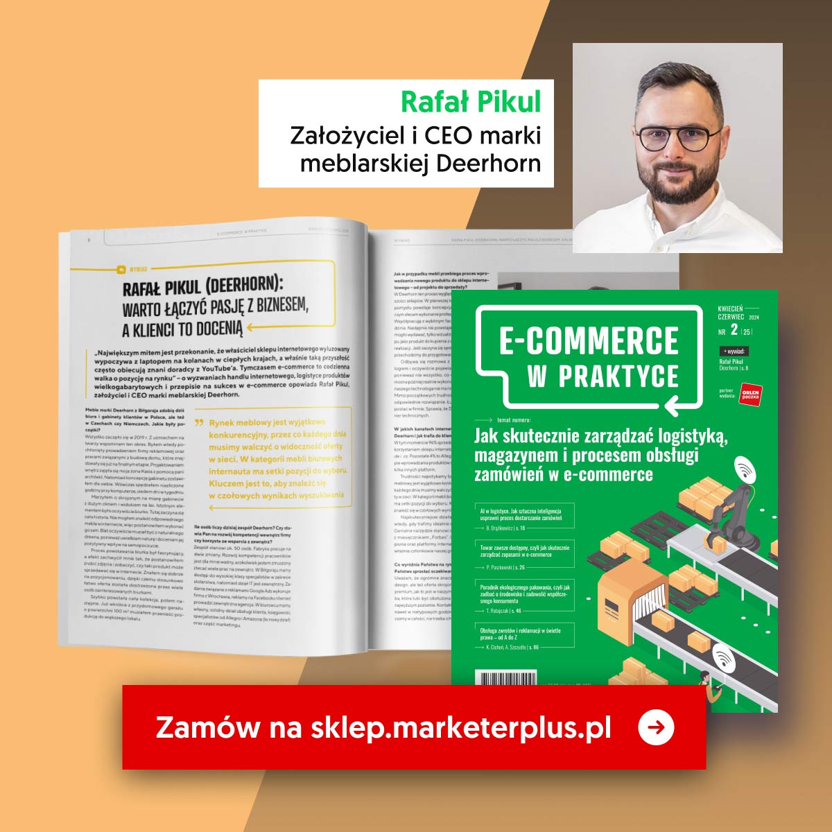 Rafał Pikul Deerhorn - Interview for Marketer+