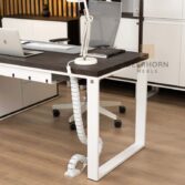 white furniture for a small office